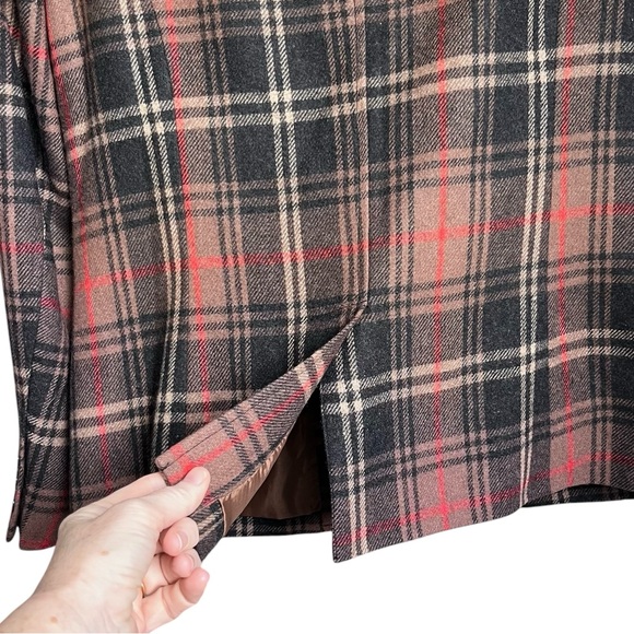 Chadwicks Wool‎ Blend Plaid Blazer Jacket Size 10 - Picture 5 of 10
